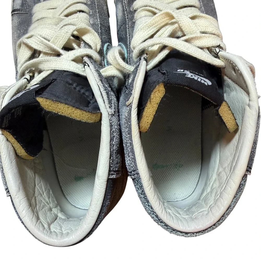 Nike Zoom Blazer Premium SB Mid Faded Black Size 9 Skate Shoe DA1839-001‎